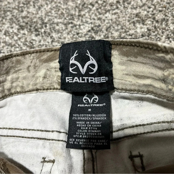 Realtree Camouflage Pants Youth Medium Cotton Outdoor/Hunting See Note - Picture 7 of 11